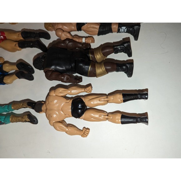 Lot of 6 2003 - 2012 WWE Wrestling Figures Mattel Jakks - Picture 12 of 13